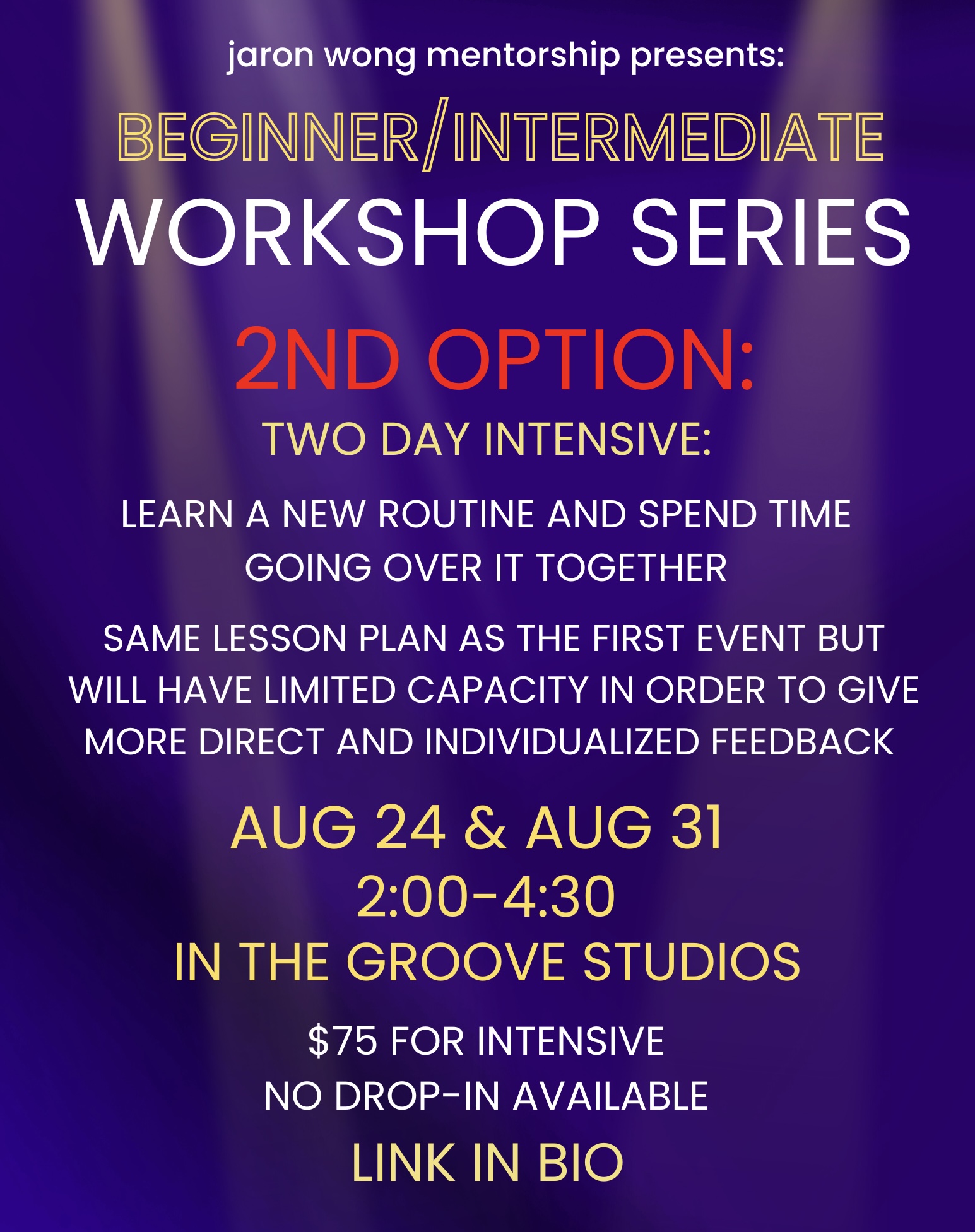 BEG/INT INTENSIVE