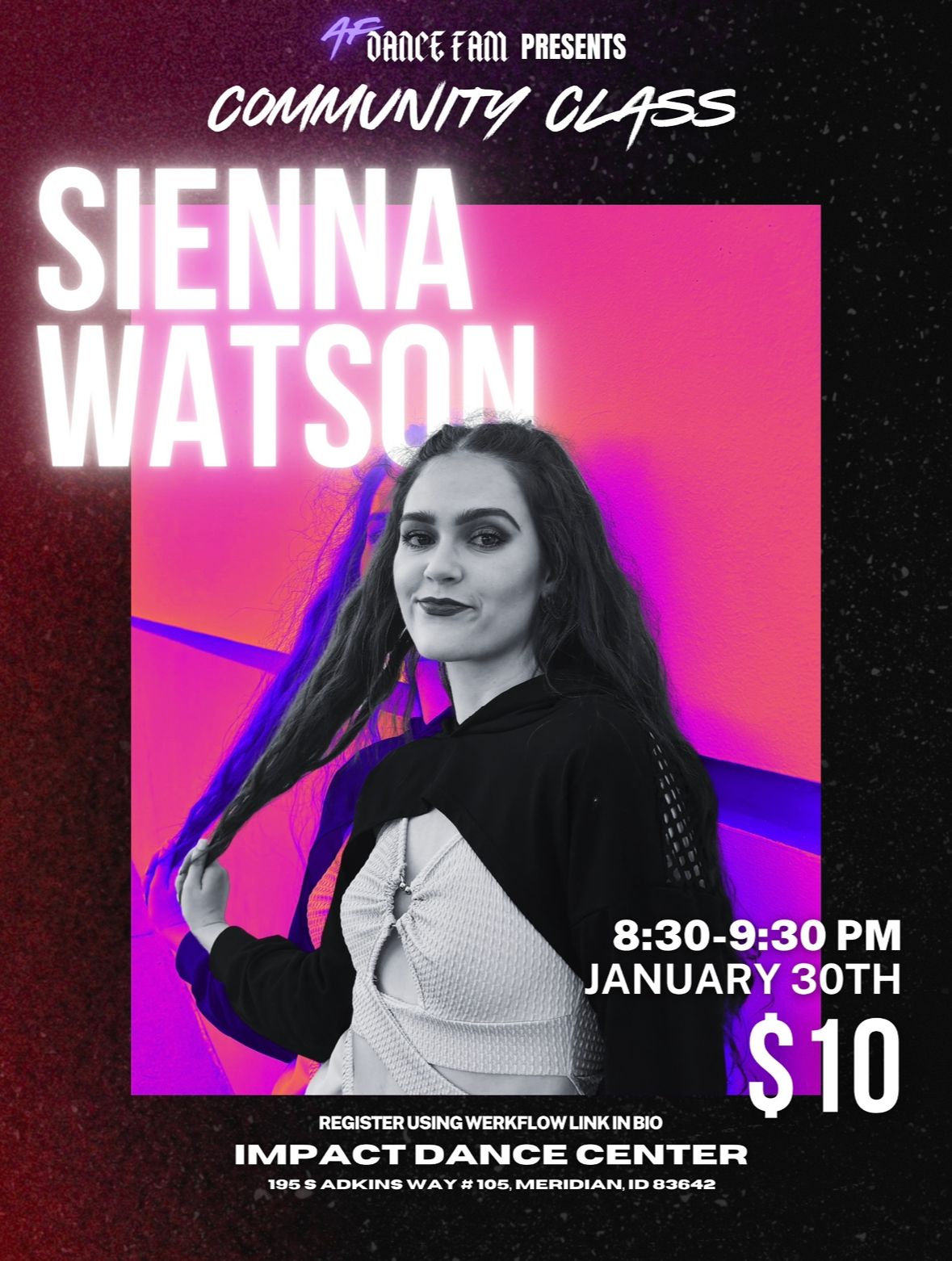 Community Class - Sienna Watson dance class