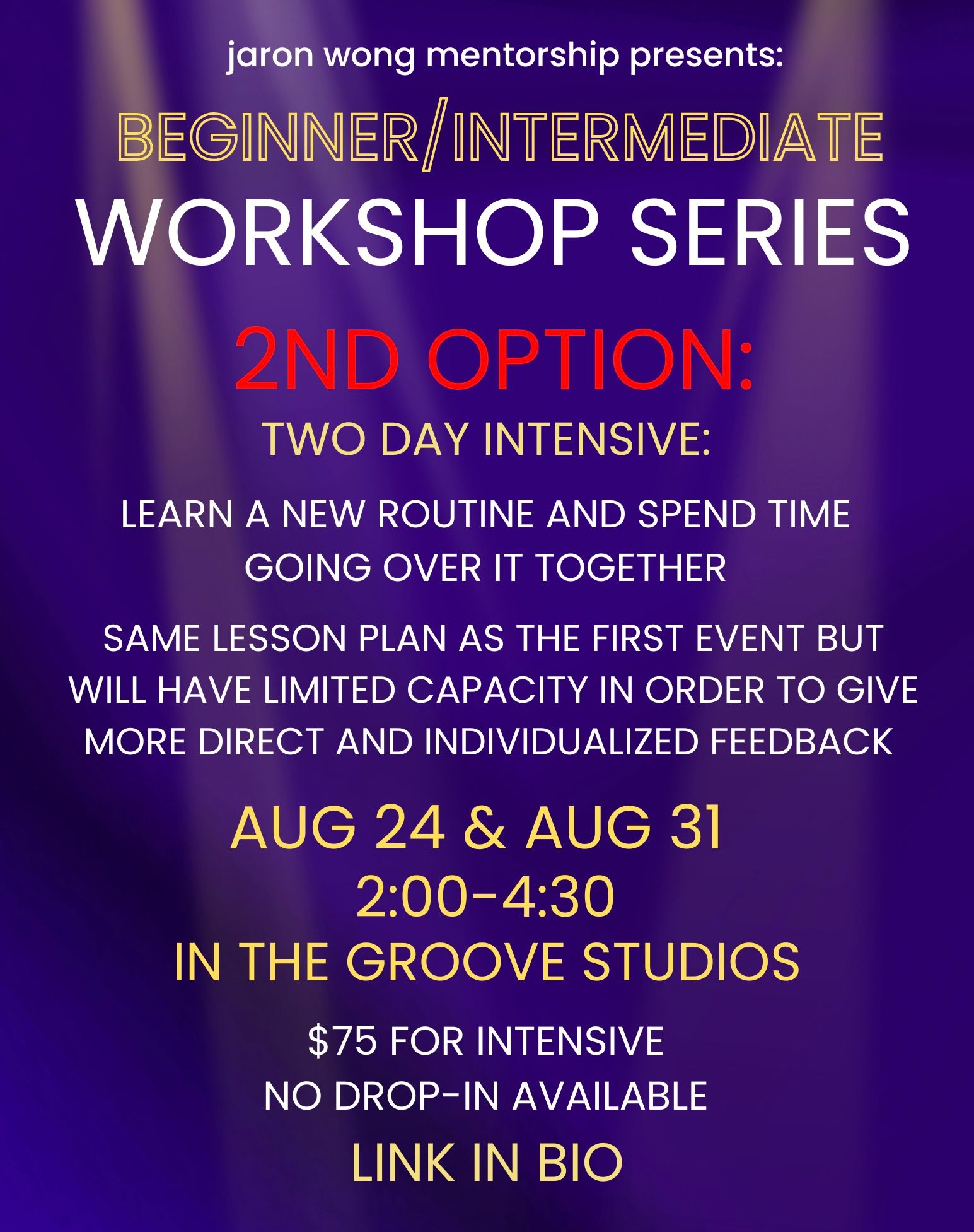 BEG/INT INTENSIVE
